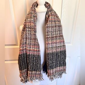 Bindya  Square Plaid Scarf. New with tags.